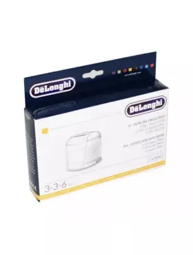 5525102200 Delonghi Lot Of 2 Filters Fryer Easy Clean F17233 F627 F17433 F17311 F612 F350