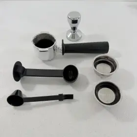7313264951 Delonghi Stilosa Ec260bk Espresso Machine Portafilter Handle Filter Baskets Tamp