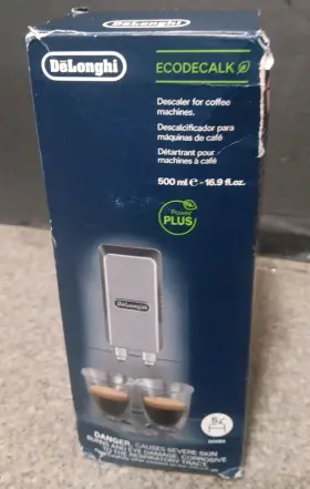 Delonghi 8004399329492 New Ecodecalk Natural Descaler For Coffee Machines 16.90 Oz