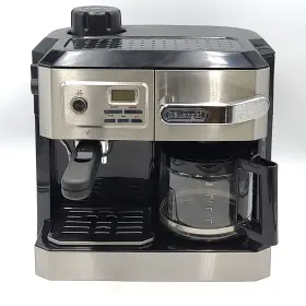 Bc0330t Delonghi Combination Drip Coffee Maker Espresso Machine Stainless Black