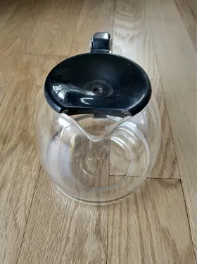 Sx1031 Delonghi Cm4123 Deftlonghi Replacement Glass Stainless Carafe 12 Cup Coffee Pot #3