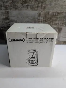 Dc60tb Delonghi Gc02b Deftlonghi Coffee Carafe - Fits Makers Dc121b Dc133b Dc60b And