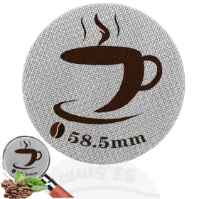 Dervyxious 756594798761 3 Packs 58.5mm Espresso Puck Screen Reusable Replacement