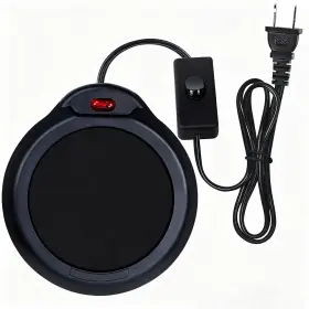 Us0002cw Dialans Candle Warmer Wax Melter Plate For Jar Cubes S-black