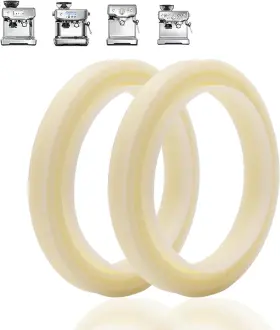 Dianrui 313041646626 2pcs 54mm Silicone Steam Ring For Breville Espresso Machine 878/870/860/