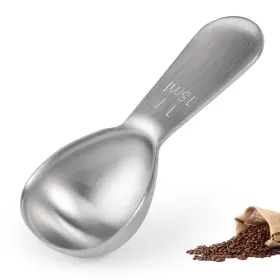 G-sc01-15-ds-au Doosu 1 Tablespoon Coffee Scoop - 18/8 Stainless Steel Heavy 1tbsp Silver