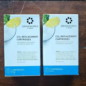 11439303073 Drinkworks By Keurig Co2 Replacement Cartridges 2 Pack 74g Each Home Bar