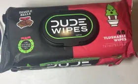 Dude 850030628367 Flushable For Adults - 3 Pack 144 Dingle Bells Extra Large