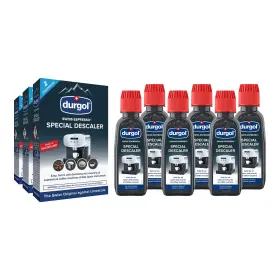 0291 Durgol 989898265756 Swiss Espresso Decalcifier/descaler 4.2 Oz 3 Pack 6 Bottles