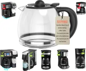 49902 Dz Tech 1070 12-cup Flexbrew Coffee Pot Replacement Compatible With Hamilton Beach 4990