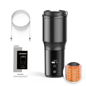 Sm1008 East Mount Smart Temperature Controlled Mug Heated Coffee 16 Hours Battery Life Vacu