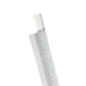 Ep-st780 Eco Products Clear 7.75 Wrapped Straw - 7200 / Cs Inch