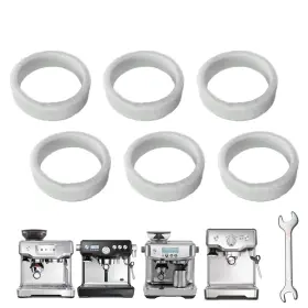 Mzq01 Eiranoly 6-piece Felt Washer Replacement For Breville Espresso Machine Grinders - Comp