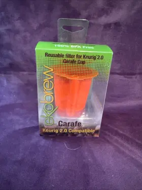 Ekobrew 852748003511 Reusable Carafe Filter For Keurig 2.0 And K-carafe Compatible Brewers