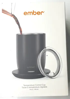 Ember 810011402676 Temperature Control Smart Cup 14 Oz App-controlled Heated Coffee