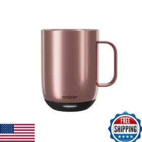 B0cm7tl69l Ember Mug Temperature Control Smart 14oz - Rose Gold Long Battery Life