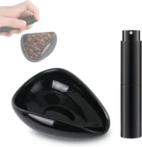 Dcsb-bk-1 Eravsow Coffee Bean Dosing Cup And Spray Bottle Kit - Ceramic Single Tray Static