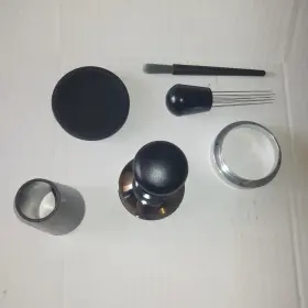 Eak54mmbk Eravsow 54mm Espresso Tamper Set 5-in-1 Accessories Kit With Coffee