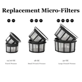 Espro 628233300805 Micro-filter - For Coffee And Tea French Presses P3/p5/p6/p7 32 Ounce #2