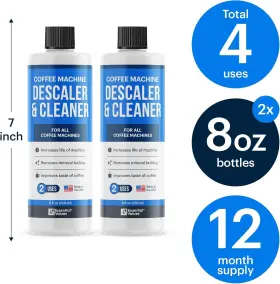 Essential Values 313021194185 Coffee Machine Descaler Cleaner For Breville Keurig Nespresso Delonghi And More #3