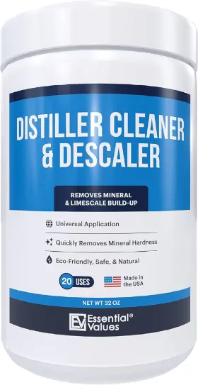 Essential Values 732068043339 Citric Acid Powder Cleaning For Water Distillers - Bulk 32 Ounce Pack Of 1