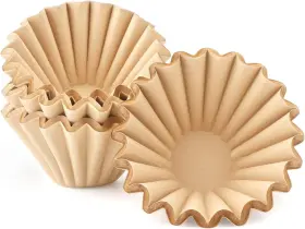 Esfba550159 Eusoar 1-4 Cup Disposable Coffee Filters 100 Count Filter Replacement Natural