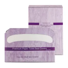 4504-ez Ezpull Ezbrnd Premium Half-fold Disposable Toilet Seat Covers Flushable Paper Cover