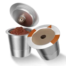 Faqqmcvy 740625495347 Reusable K Cups Coffee Filters For Keurig Stainless Steel Pods