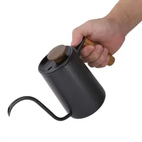 Fdit0d5fpgvmhu-01 Fdit 600ml Fashion Stainless Steel Handle Drip Coffee Pot Long Gooseneck Spou