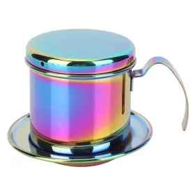 Fditwq7tzhs0oc Fdit Stainless Steel Colorful Vietnamese Coffee Filter Set Pour Over Dripper Maker