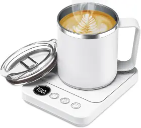 Felibeaco 313056084055 Coffee Mug Warmer And Set For Desk Electric 36w Cup With Auto S