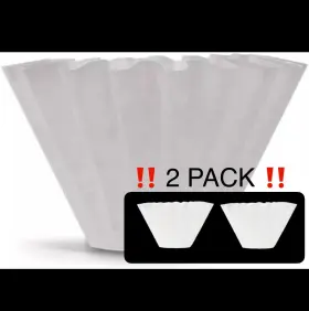 Fellow 840228800323 2 Pack Stagg Pour Over Coffee Paper Filters -for X 90 Total