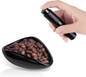 Feunlem 705353019050 Coffee Bean Dosing Cup And Spray Bottle Set - Ceramic Espresso Accessories Kit