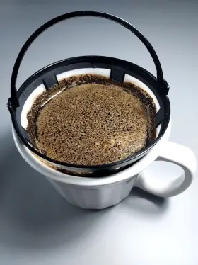 Gtpo2 Fifokicho Coffee Pot/mug 1 - 2 Cups Reusable Bpa Free Filter Simplest Brewing Method #3