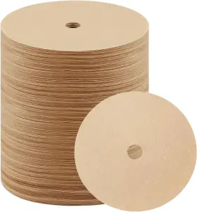 Filters Padele 731723618653 600 Count Percolator Coffee 3.75 Inch Disposable Round Filter