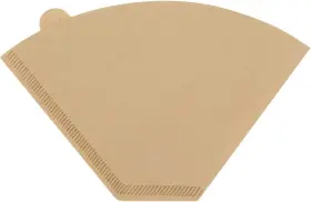 Filters Padele 735812726366 Coffee #4 Cone Filter 8-12 Cup 200 Unbleached Natural