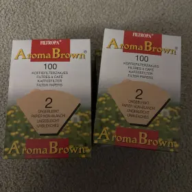 4boxes Filtropa 793842164961 Aromabrown Unbleached Disposable Cone Number 2size Brews 2 To 6cups