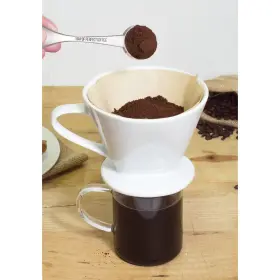 1-tablespoon Fino 735343025396 The Perfect Coffee Scoop 18/8 Stainless Steel Capacity #2