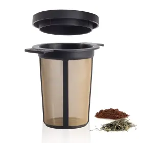 Finum 735343552168 Reusable Stainless Steel Coffee And Tea Infusing Mesh Brewing Basket Large