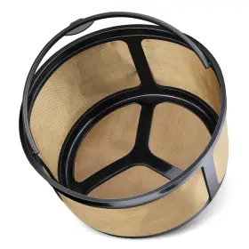 Kdfl-00p Firjoy Reusable 8-12 Cup Basket Gold Mesh Coffee Filter For Keurig K-duo Essentials