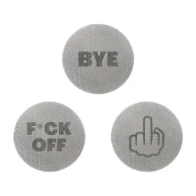 Flur 199284436992 Stainless Steel Espresso Puck Screens - 3 Pack For 51mm 53.3mm And 58.5mm Filter