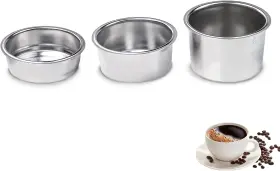 Jy2024186-01 Flylin 51mm Coffee Filter Basket Stainless Steel Reusable