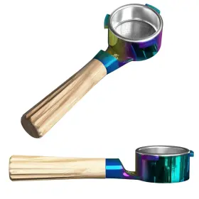 54001-flat For Days 54mm Bottomless Portafilter Breville Espresso Machines Wood And Plastic