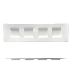 Fortessa 5000.fsw0.0204 Kyoto 4-square Rect. Taster Tray - 6 / Cs