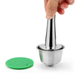 Foxnsk 767421655157 Coffee Tamper Bresuve 41mm Dolce Gusto Press Stainless Steel Silver #3
