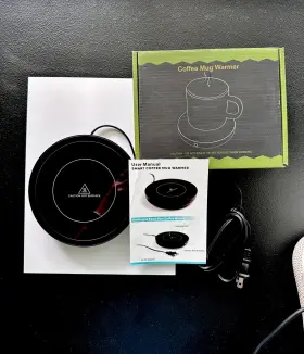 Ds1287 Fozanski 50w Coffee Mug Warmer 3 Temp Settings 4-hr Auto Shut-off Keep Drinks Hot