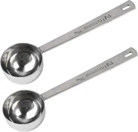 Mc13384 Framendino Group2 2 Pack Coffee Scoops Stainless Steel Measuring 30 Ml