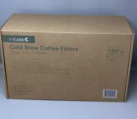 Fricare 850054062130 Cold Brew Bags Coffee Filters 20 Inch X Commercial 5 Lbs 120 Pack