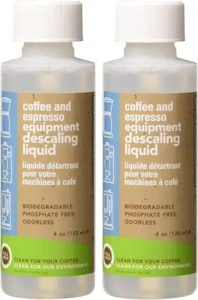 /full Circle Co 705353333620 Biocaf Coffee And Espresso Descaling Solution 4 Ounce 2 Single Use Bottles Saf