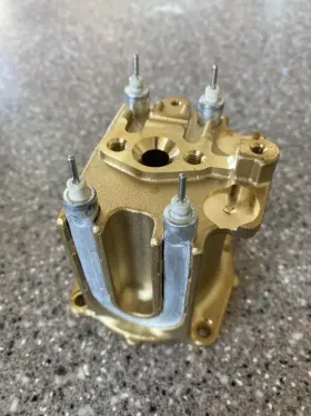 Gaggsae-1-2225 Gaggia Classic E24 Genuine Oem New Style Brass Boiler 120v/230v - Made In Italy
